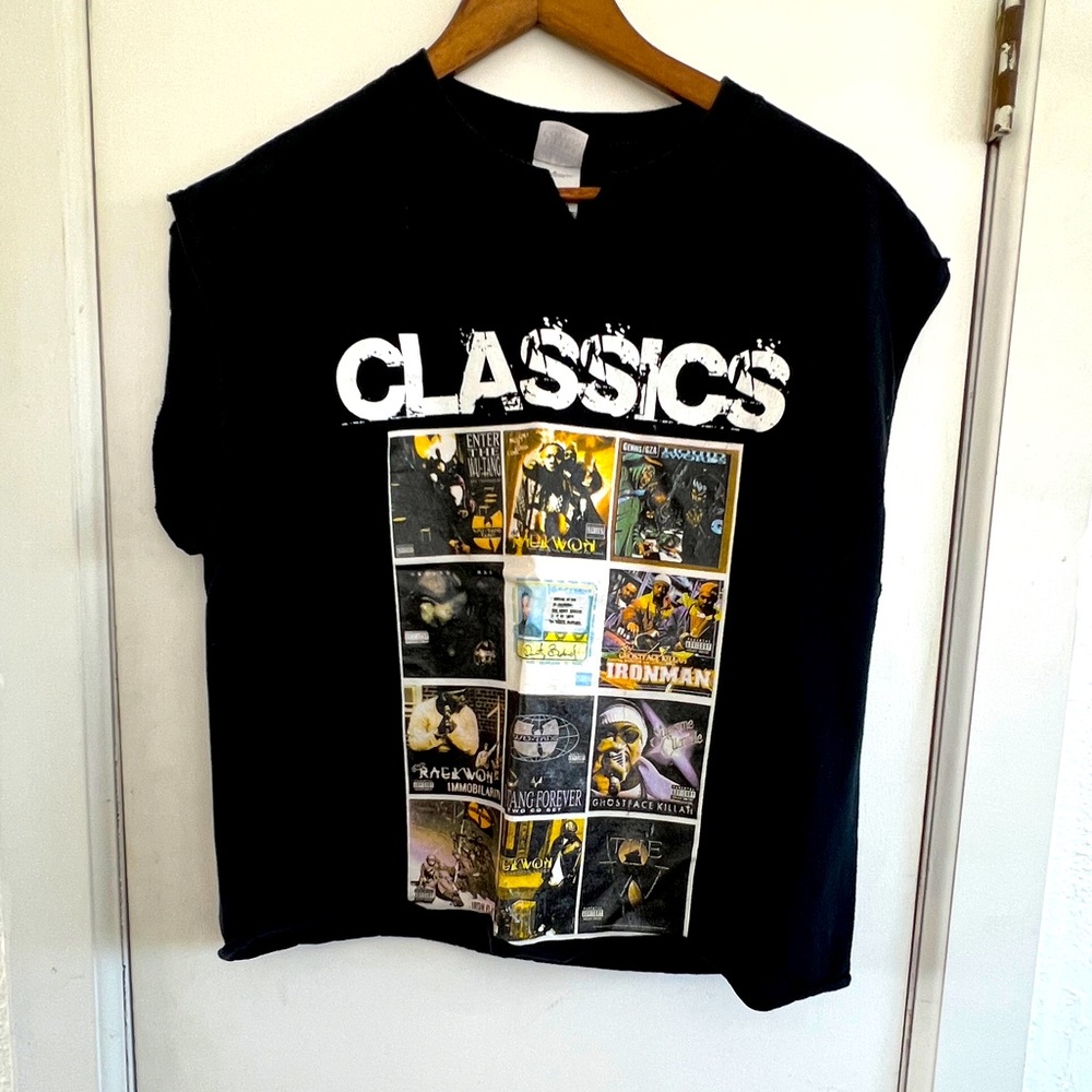 Wu Tang x Cuban link promo tee